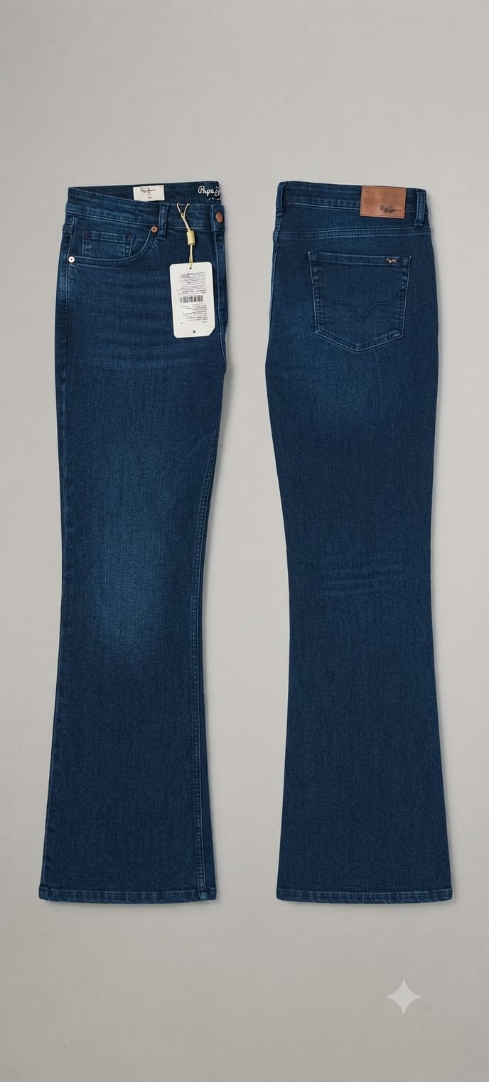 Pepe Jeans Men Super Dark Wash Denim Jeans (Size 34)